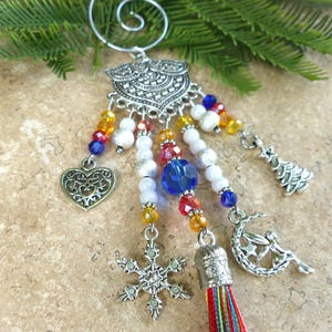 Christmas tree decoration, Christmas hanging, party decoration, original Christmas craft decoration. Handmade Christmas gift.