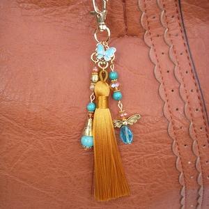 Bag jewelry I Key ring I Car jewelry I original bag jewelry I Original women&#39;s gift I Mother&#39;s Day gift I Gift for her