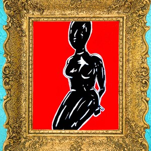 Latex Anzug Wandkunst Halloween Dekor