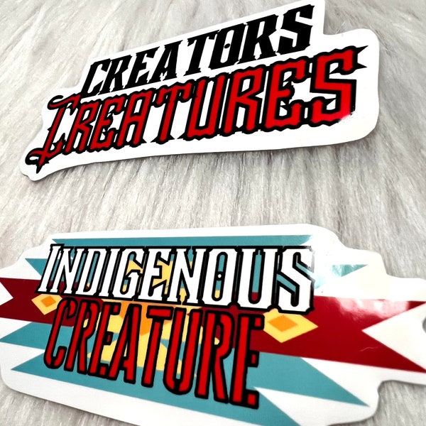 Indigenous Creature Stickers