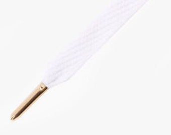 Lacy Smallies Flat Gold premium high quality Short Laces Shoelaces Mr