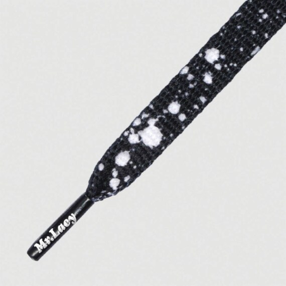 Flat Shoelaces Premium high quality Space lace Laces Mr Lacy Flatties Galactica