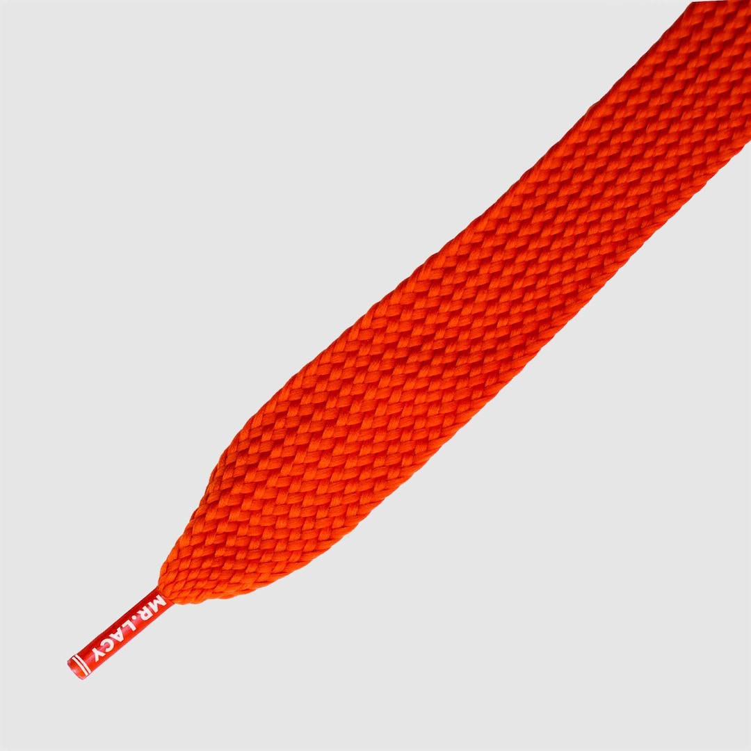 Lacci Mr. Lacy Fatties Nero / Bianco, Lacci Piatti Larghi, 25 Mm, 130 Cm Di Lunghezza Adatti Per Adidas Campus, Lacci Di Qualità Premium - Italia - Foto 7