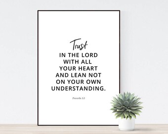 Lean Not on Your Own | Etsy