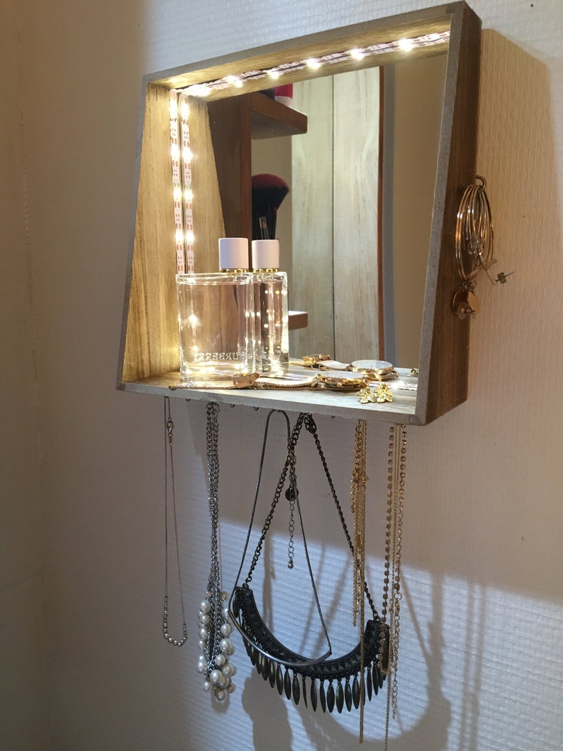 Led Jewelry Holder