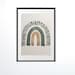 Safari nursery/ zebra/ rainbow print/ kids room decor/ rainbow print/ mustard/ green/ nursery art 