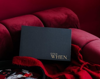 Christmas gifts for husband Open When Gift Set for Couples