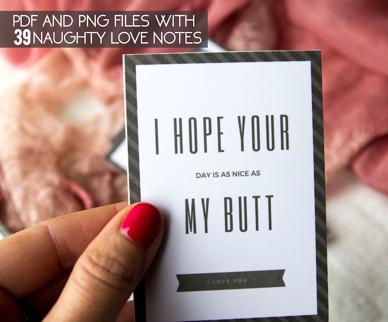 Naughty Love Notes 39 Printable Love Coupons Dirty Quotes To Etsy