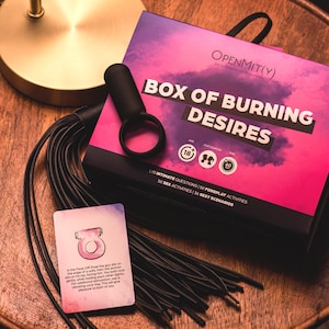 Sexy Game with Erotic Paintings. Box of Burning Desires. Valentines gift for him. image 6