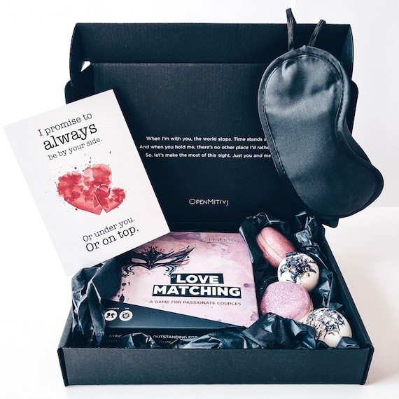 Gioco di sesso in una scatola per appuntamenti notturni Confezione regalo di San Valentino per lui e per lei. Ti amo confezione regalo - Italia