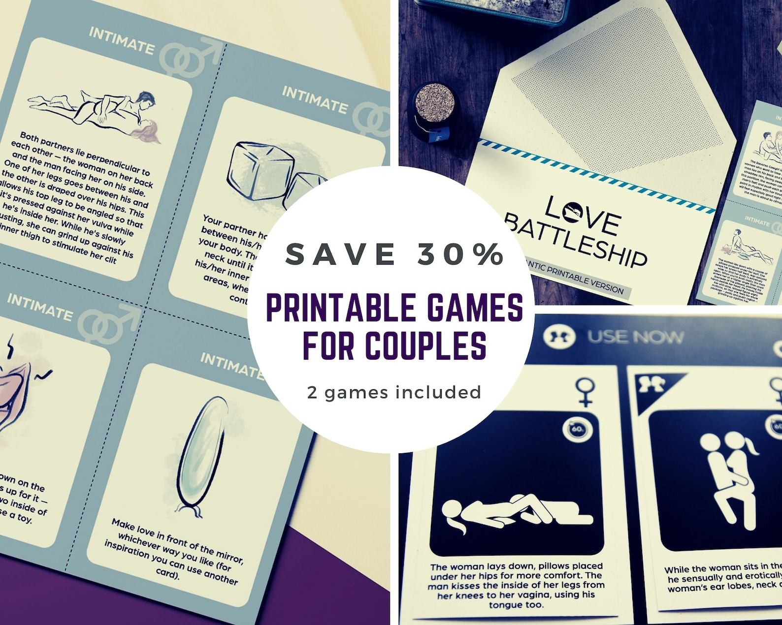 Printable games for couples. Sexy gift for husband or | Etsy