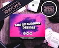 Sexy Game with Erotic Paintings. Box of Burning Desires. Valentines gift for him. product logo