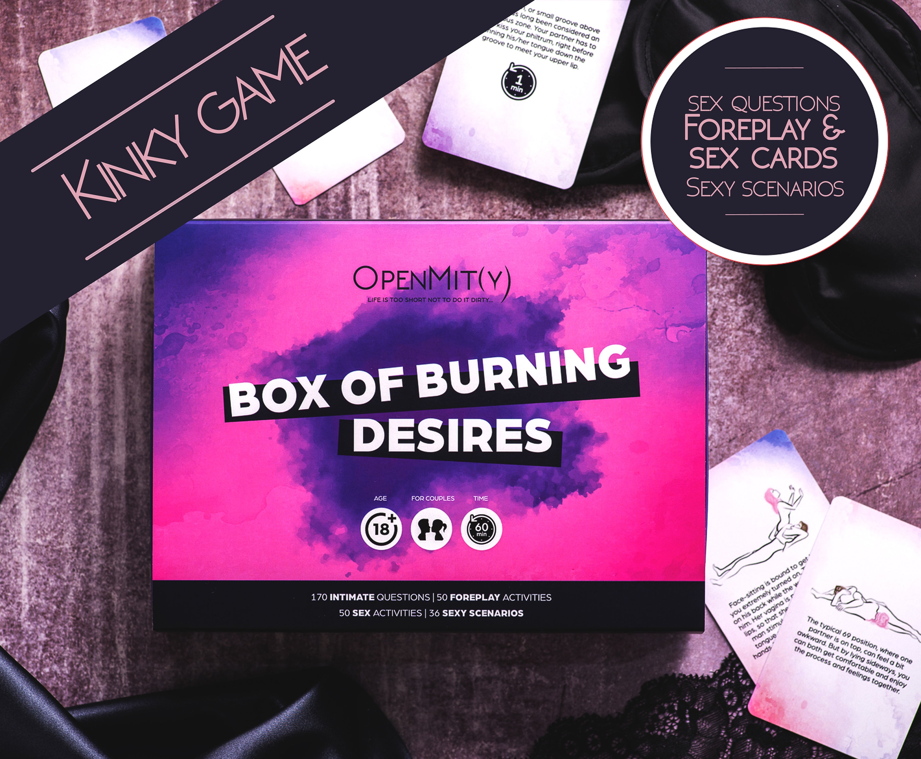 Desire Deck - Erotic Card Game for Couples by Desire Technologies