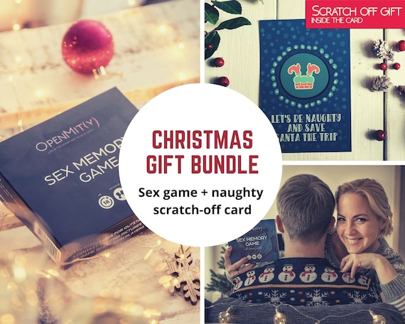 Sexy Christmas Gift for Him or Her Sex Cards Game and Dirty | Etsy