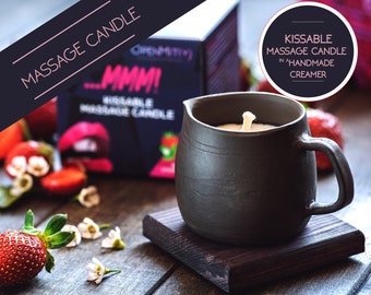 Massage candles for couples, romantic anniversary gift for her and him