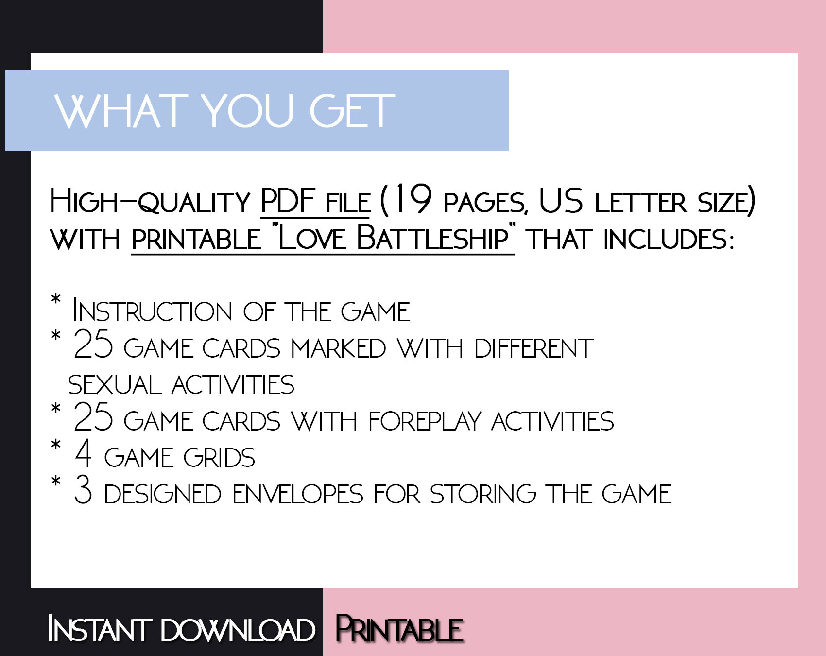 Romantic Game For Lovers Love Battleship Printable Version Etsyde 