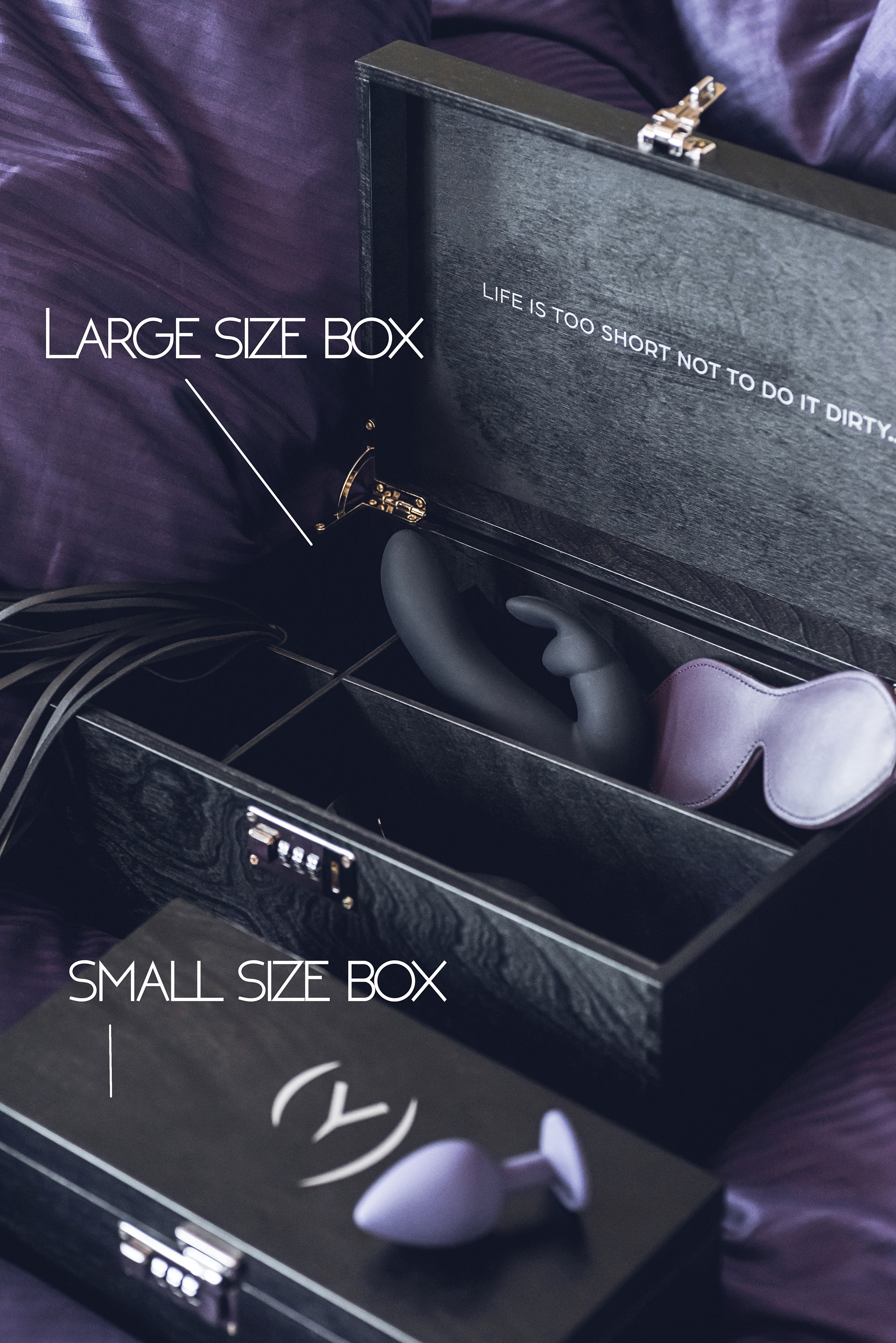 Lockable Adult Toy Storage Box Large Size, Sexy Valentines Gift - Etsy