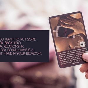 Sexy gift for boyfriend Sex card game with sensual photos Game cards can be used also as sex coupons image 3