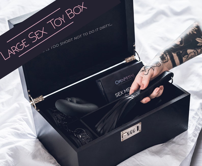Lockable Adult Toy Storage Box Large Size Sexy Valentines - Etsy