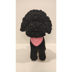 MADE TO ORDER | Crochet Poodle | Handmade Poodle | Crochet Plush Poodle | Crochet Poodle Toy | Handmade Plush Poodle