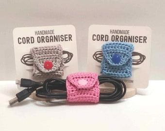 Crochet Organiser | Crochet Cord Organiser | Cord Organiser | Cable Organiser | Cord Keeper | Cable Keeper