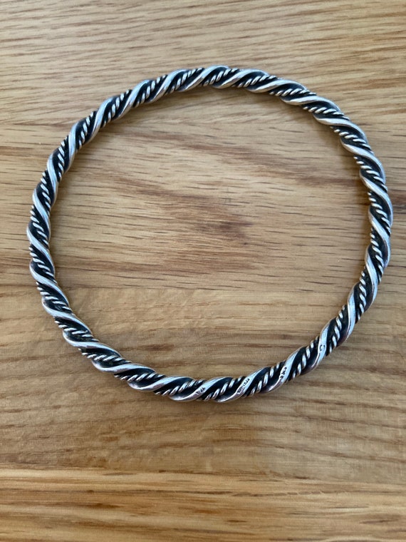 Georg jensen silver bangle clearance