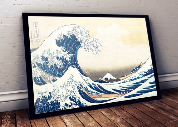 Tableau Japonais Grande Vague