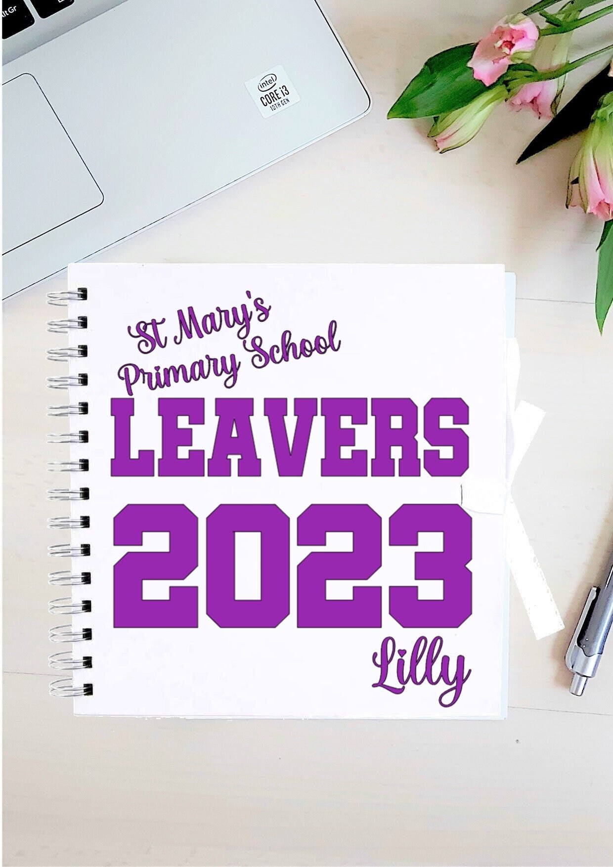 School Leaver's Scrapbook, Autograph Book, School Gift, Signature Book