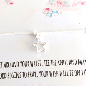 Good Luck in your dance show Ballerina Wish Bracelet, Dance Show Gift, dance show good luck gift bild 7
