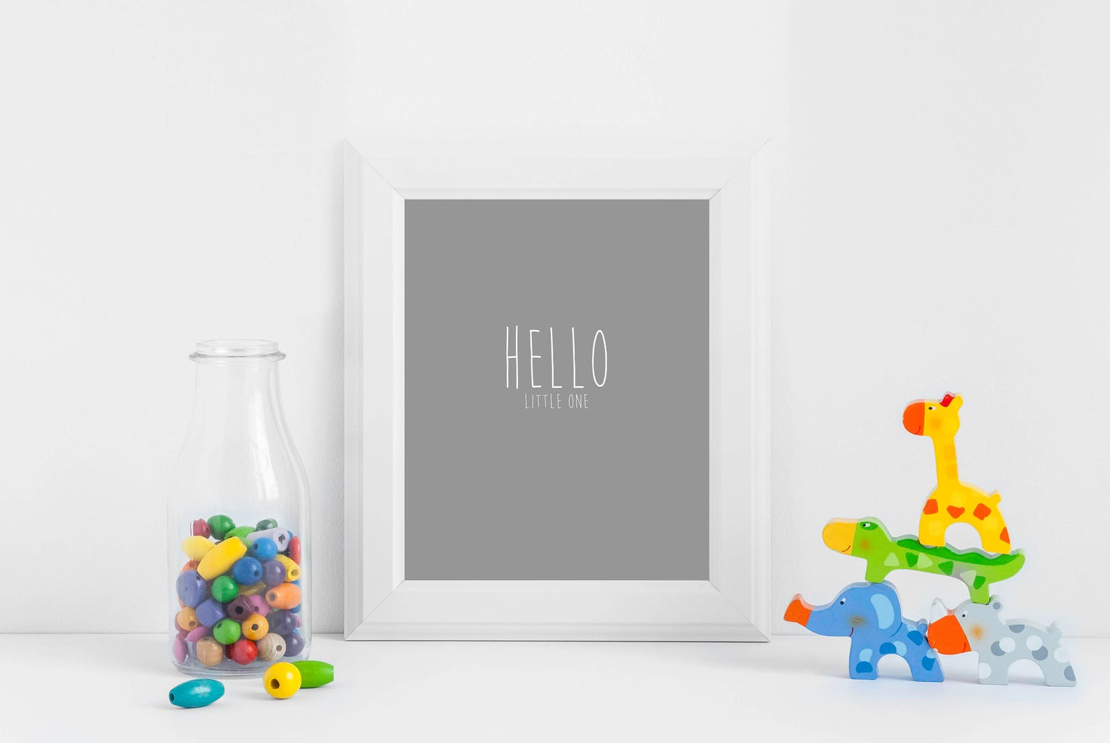 Nursery Printable Digital Download 'HELLO Little Etsy