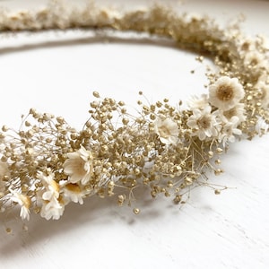Gold Baby&#39;s Breath Crown