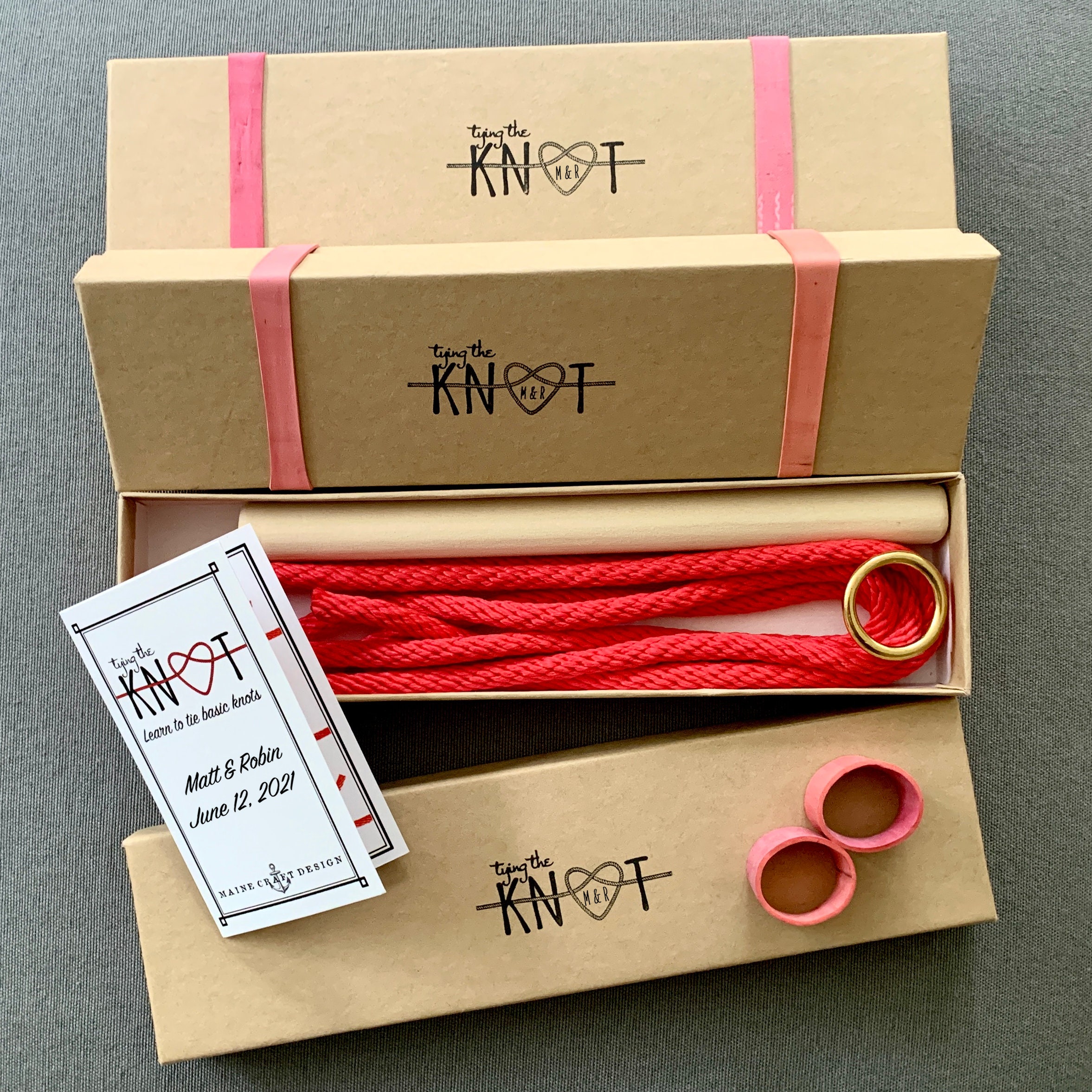 Deluxe Tying the Knot Wedding Favor Etsy