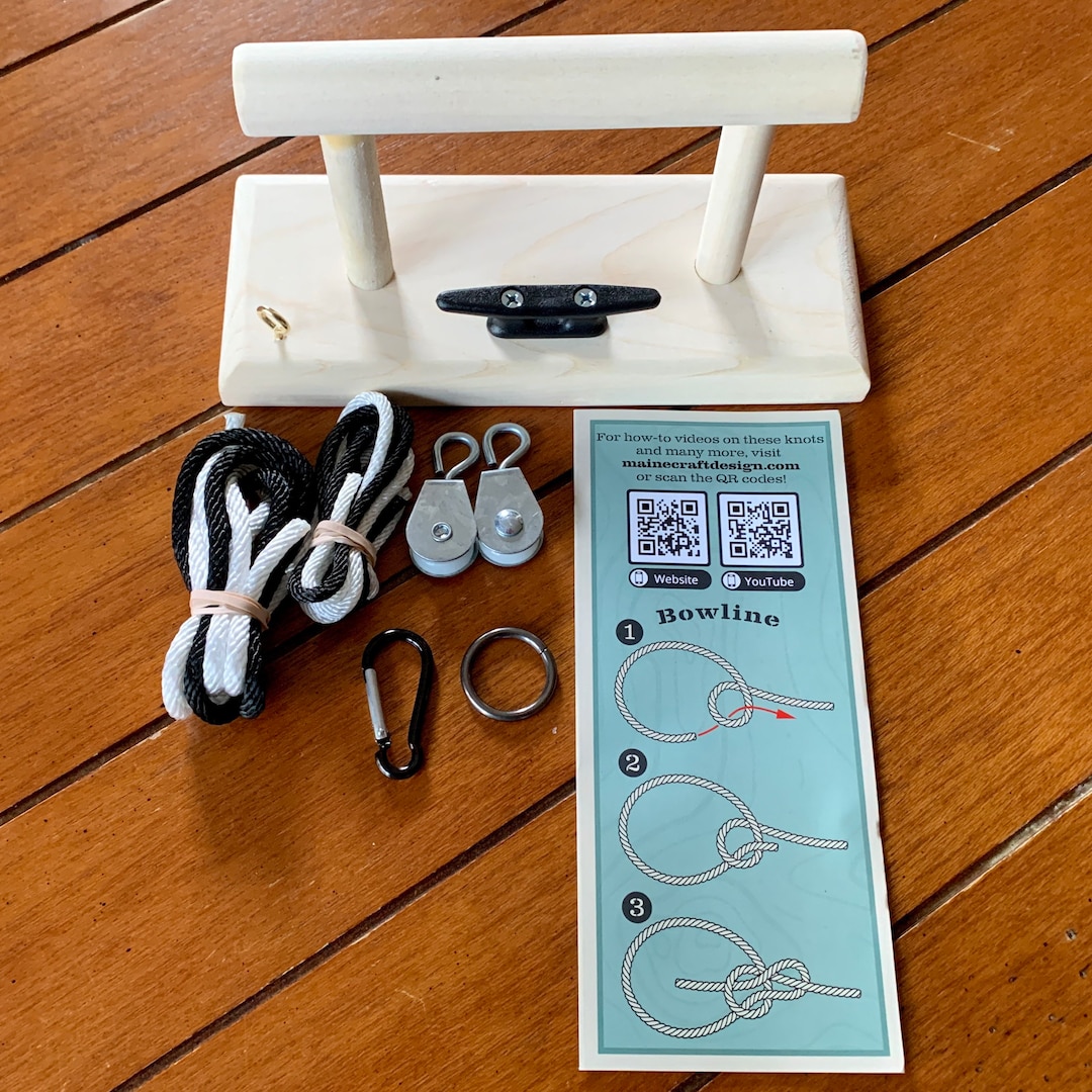 Deluxe Knot-tying Kit – Educational, Relaxing & Fun Skill-builder for ...