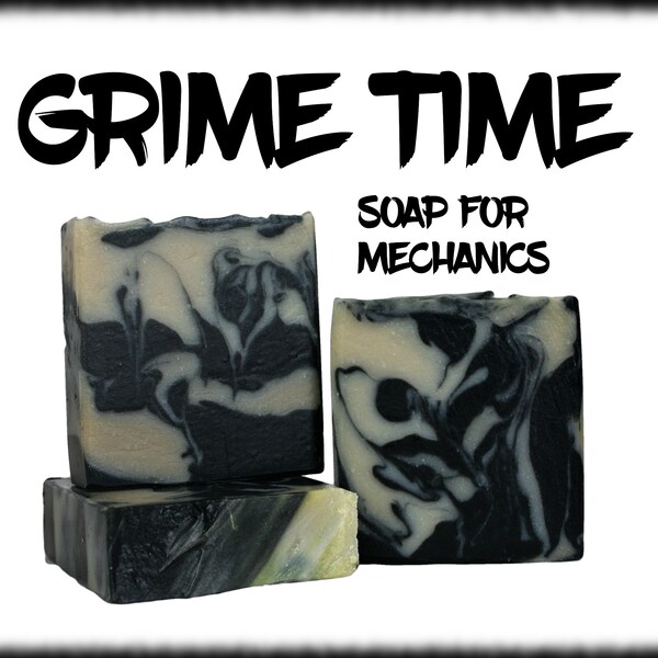 Mechanic Gifts, Pumice Soap,  Mechanic Soap, Mechanic Hand Cleaner, Activated Charcoal Soap, Christmas Gift for Car Guys, Scrub Soap for Men