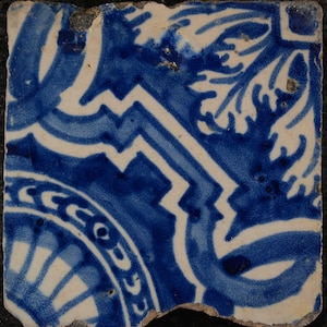 Original antike portugiesische Kachel aus dem 17.Jh