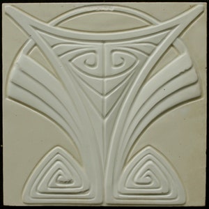 Wessel,, Bonn, Art Nouveau kakel Jugendstil fliese C1900