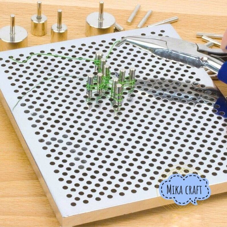 Wire Art Jig Kit Wire Wrap Jig Wire Wrap Tool Wire Weaving Etsy