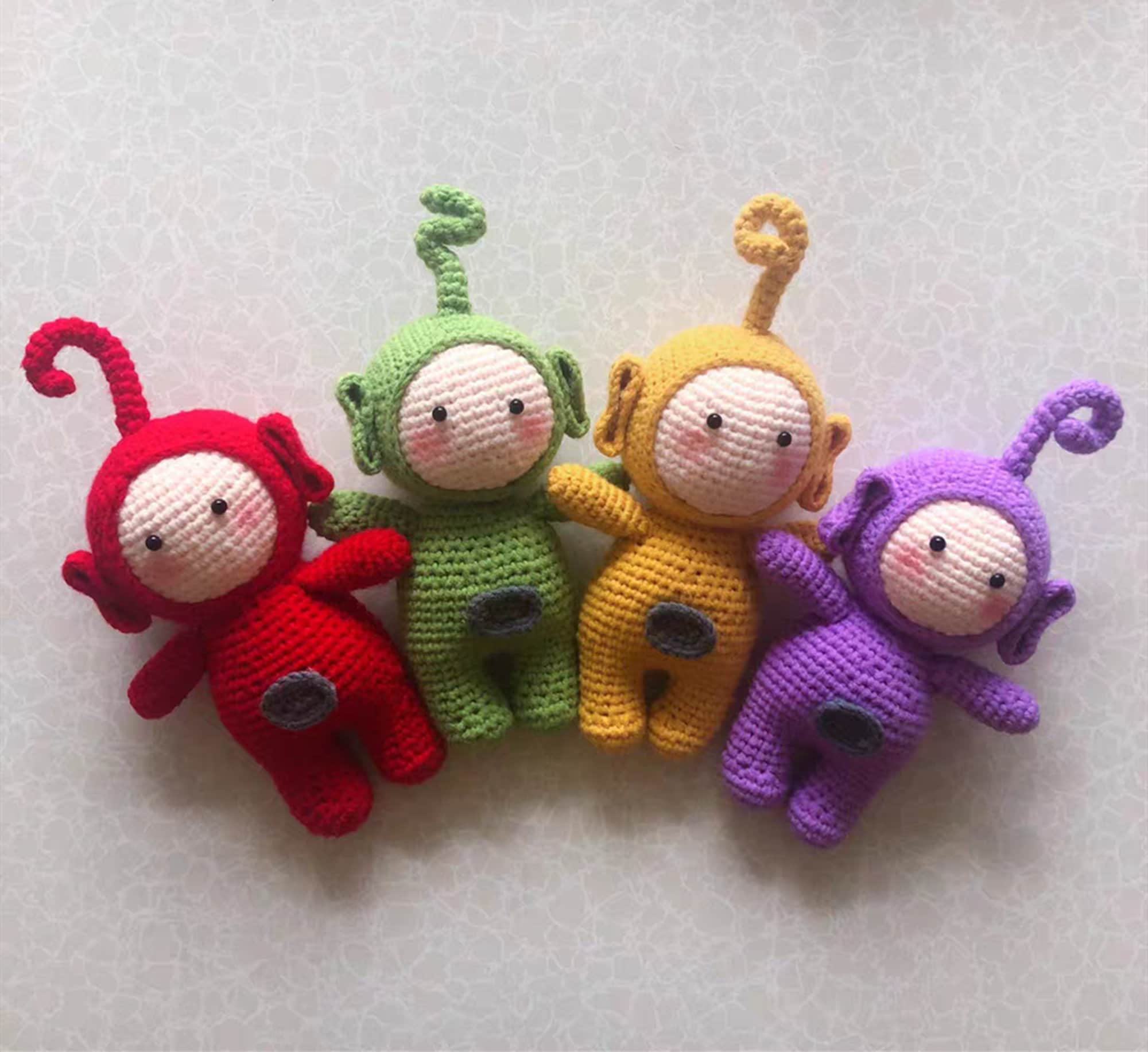 Pattern Crochet Teletubbies Pattern Amigurumi Tutorial Etsy UK