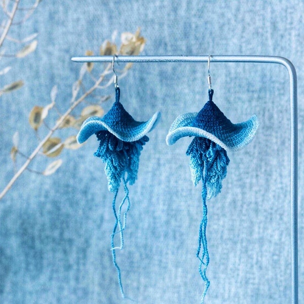 Jellyfish Earrings Etsy