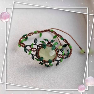 Macrame jewelry,macrame bracelet, macrame  gemstone bracelet, friendship bracelet,handmade jewelry, unique gift