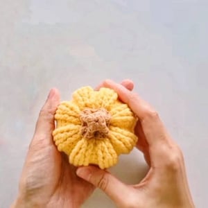 Crochet pumpkin pattern, Halloween Pumpkin Tutorial, PDF pattern for beginner