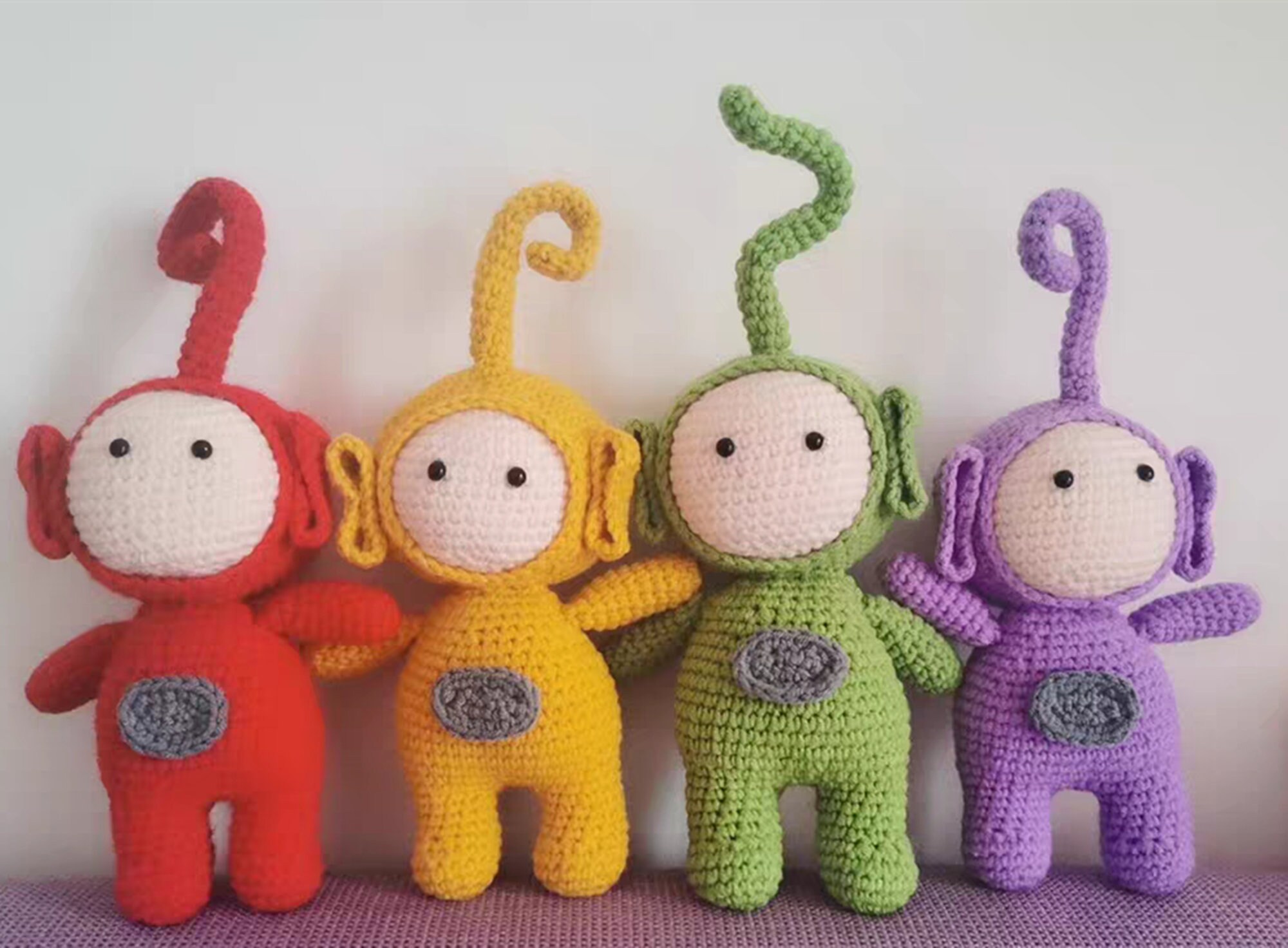 Pattern Crochet Teletubbies Pattern Amigurumi Tutorial Etsy UK