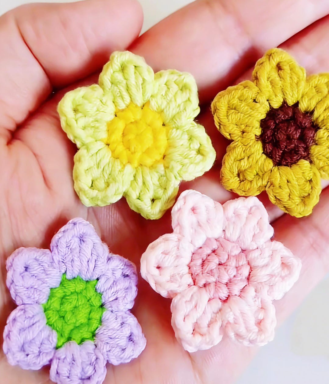 Easy Crochet Flower Pattern: Beginner-friendly (PDF Pattern) - Etsy