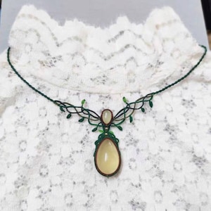 Macrame jewelry, handmade jewelry,macrame necklace, gemstone necklace,boho chic jewelry, unique gift