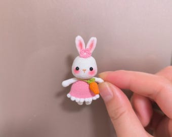 Crochet art, mini Crochet doll,micro crochet animals,Doll house decor, cuddle dolls for bjd,Blythe accessories,fashion doll