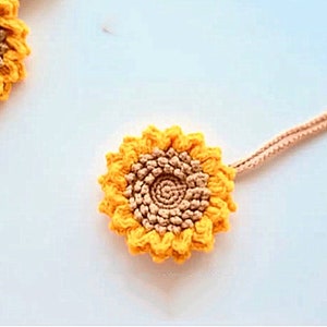 Crochet Sunflower Coin Purse Pattern: Beginner Friendly (PDF Pattern)