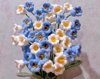 Crochet Lily of the Valley Pattern: Beginner Flower Bouquet (PDF Pattern)