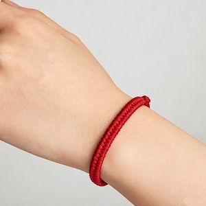 Macrame Bracelet Tutorial: Red Rope, Zodiac Year (PDF Pattern)