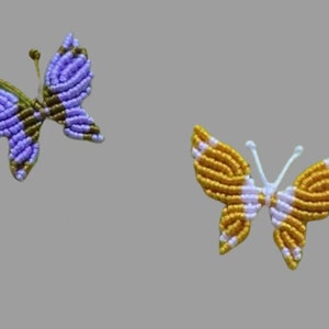 Makramee-Schmetterling-Tutorial für Anfänger, einfaches Schmetterlings-Knoten-Tutorial, DIY-Seilgeflecht für Accessoires
