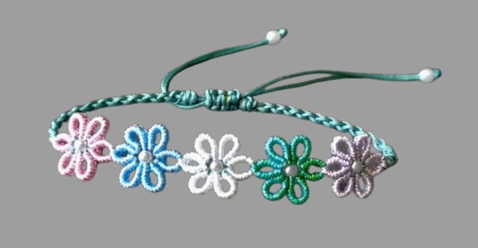 Macrame Flower Bracelet Pattern: Beginner DIY Jewelry Canada